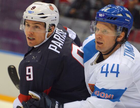 2014 Winter Olympics. Ice hockey. Men. Bronze medal match