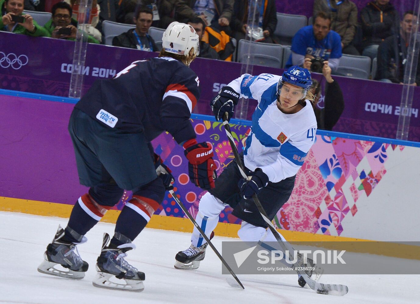 2014 Winter Olympics. Ice hockey. Men. Bronze medal match