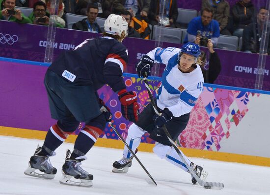 2014 Winter Olympics. Ice hockey. Men. Bronze medal match