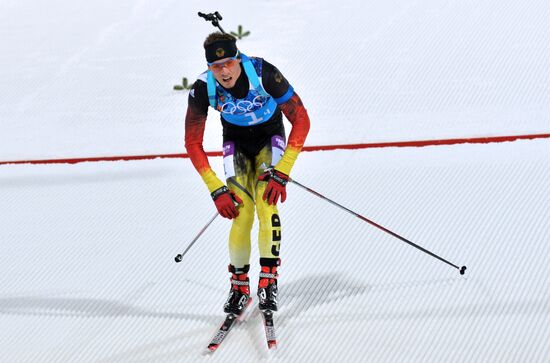 2014 Winter Olympics. Biathlon. Men. Relay