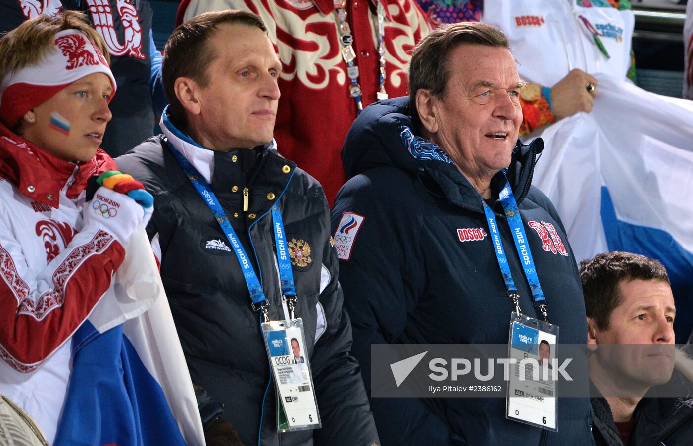 2014 Winter Olympics. Biathlon. Men. Relay