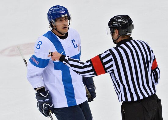 2014 Winter Olympics. Ice hockey. Men. Bronze medal match