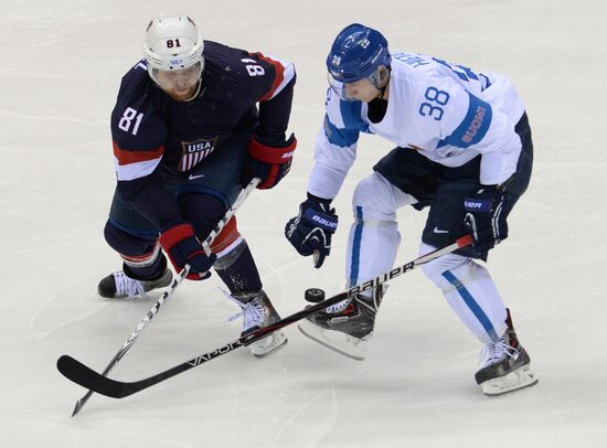 2014 Winter Olympics. Ice hockey. Men. Bronze medal match