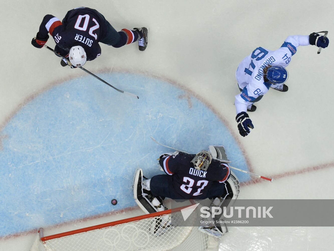 2014 Winter Olympics. Ice hockey. Men. Bronze medal match