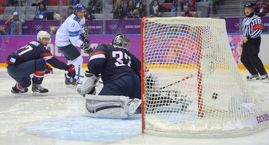 2014 Winter Olympics. Ice hockey. Men. Bronze medal match