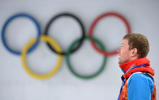 2014 Winter Olympics. Biathlon. Men. Relay