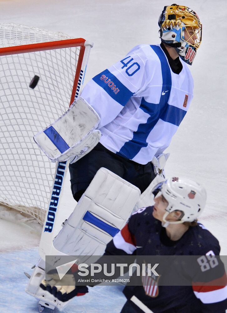 2014 Winter Olympics. Ice hockey. Men. Bronze medal match