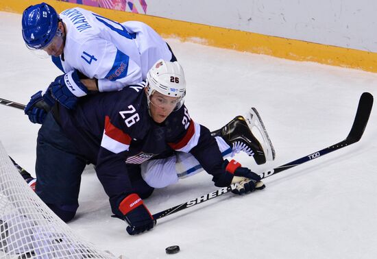 2014 Winter Olympics. Ice hockey. Men. Bronze medal match