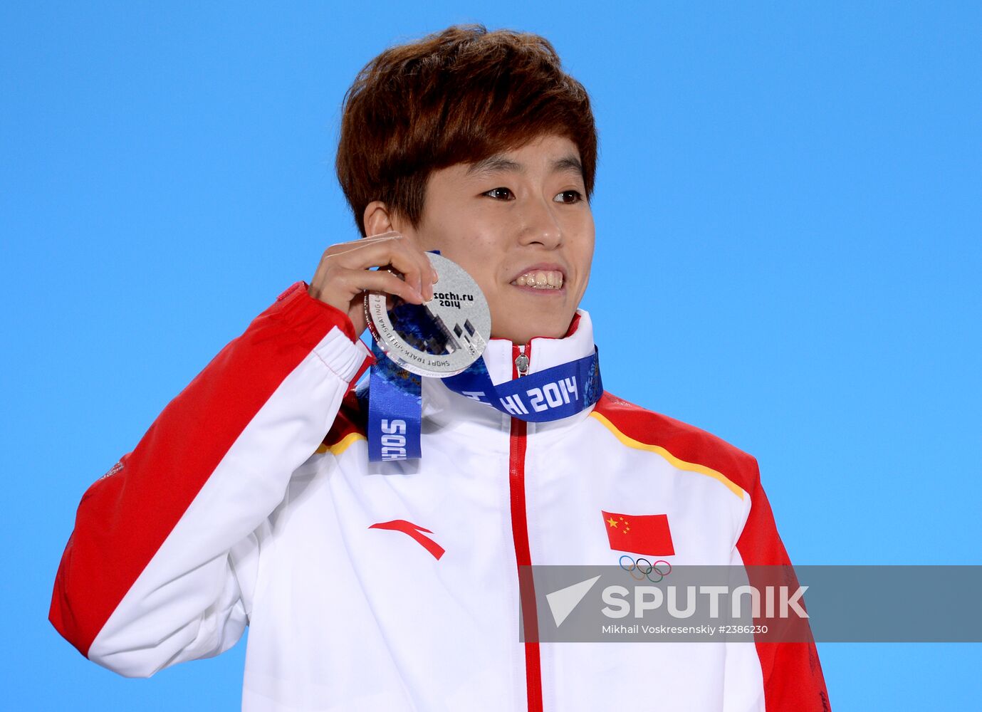 2014 Winter Olympics. Medal ceremony. Day Fifteen