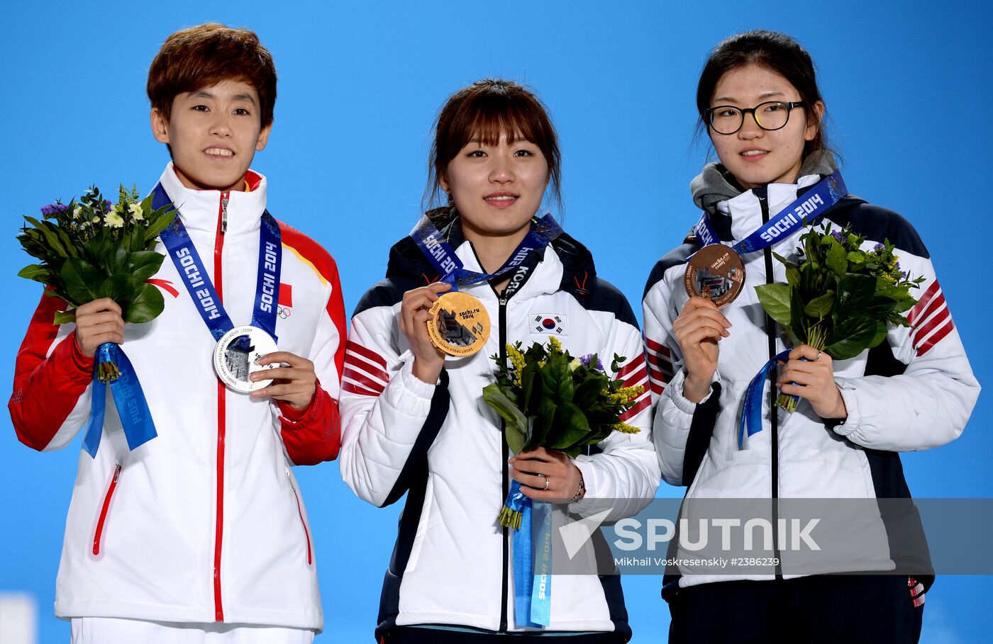 2014 Winter Olympics. Medal ceremony. Day Fifteen