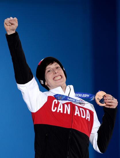 2014 Winter Olympics. Medal ceremony. Day Fifteen