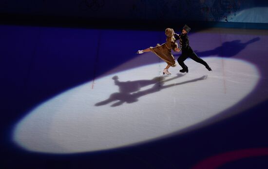 2014 Winter Olympics. Figure skating. Exhibition gala