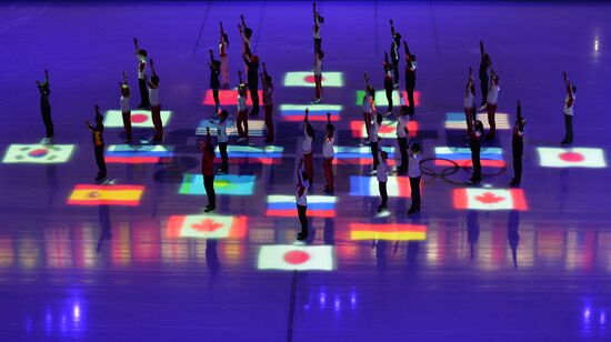 2014 Winter Olympics. Figure skating. Exhibition gala