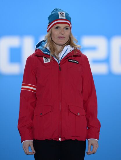 2014 Winter Olympics. Medal ceremony. Day Fifteen