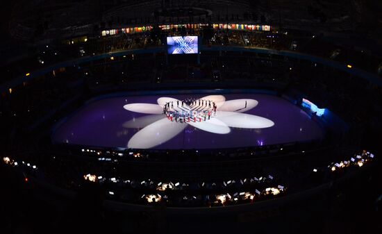 2014 Winter Olympics. Figure skating. Exhibition gala