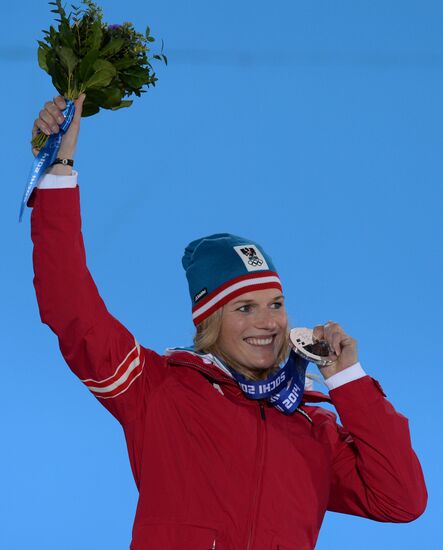2014 Winter Olympics. Medal ceremony. Day Fifteen