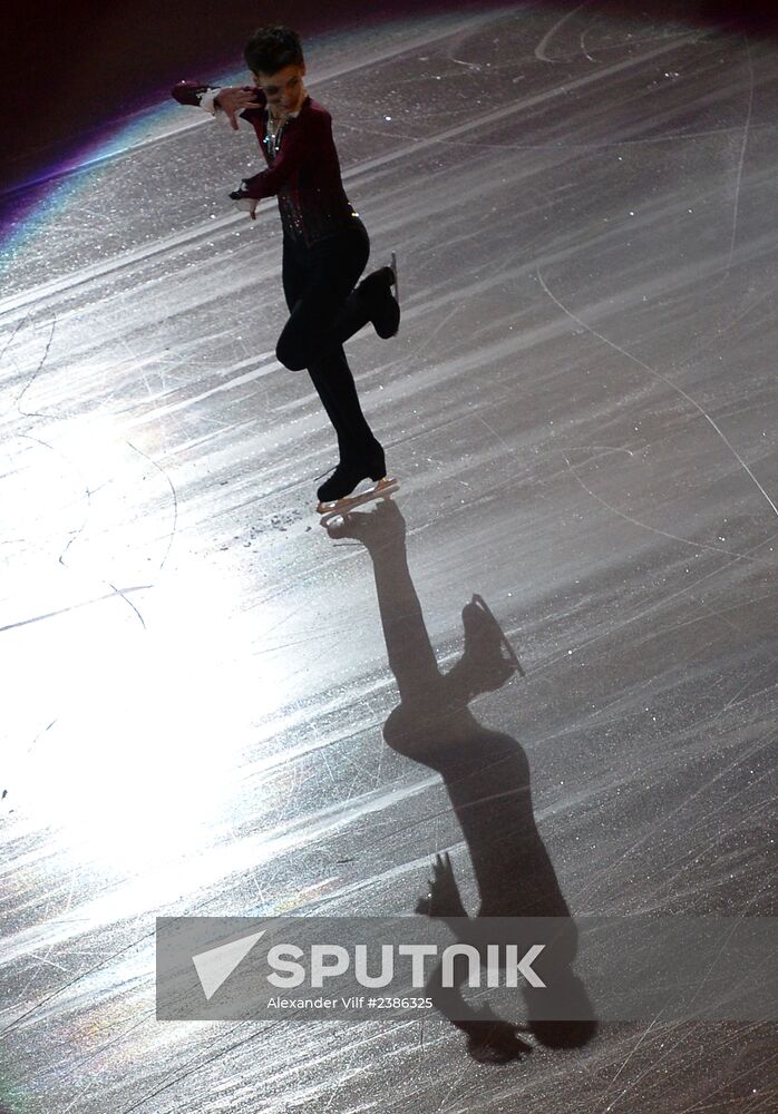 2014 Winter Olympics. Figure skating. Exhibition gala