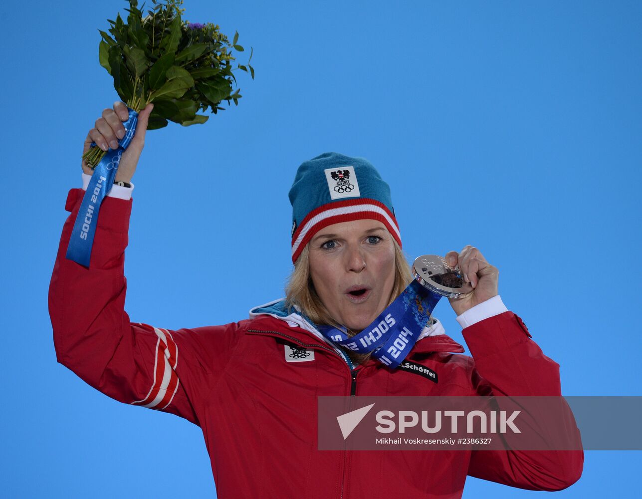 2014 Winter Olympics. Medal ceremony. Day Fifteen