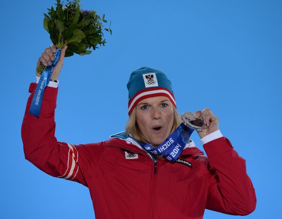 2014 Winter Olympics. Medal ceremony. Day Fifteen