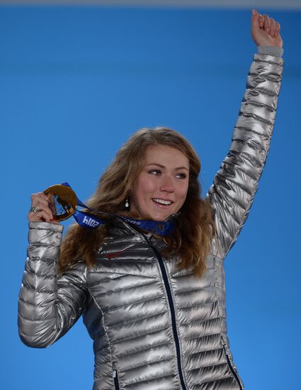 2014 Winter Olympics. Medal ceremony. Day Fifteen