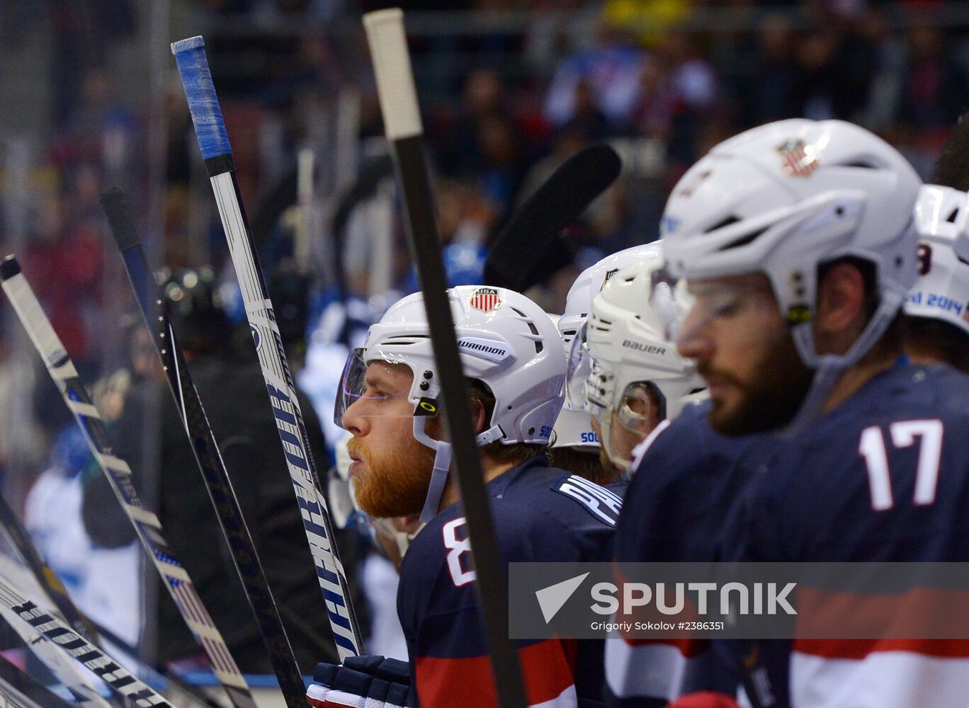 2014 Winter Olympics. Ice hockey. Men. Bronze medal match