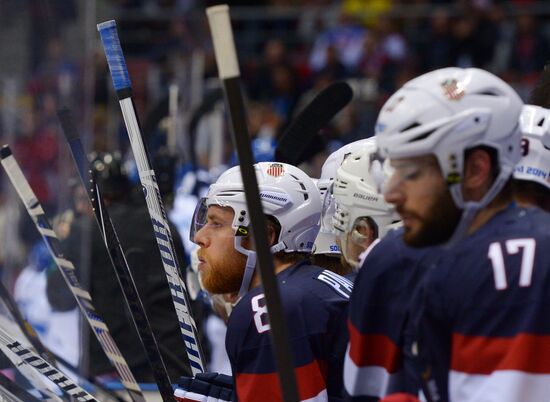 2014 Winter Olympics. Ice hockey. Men. Bronze medal match