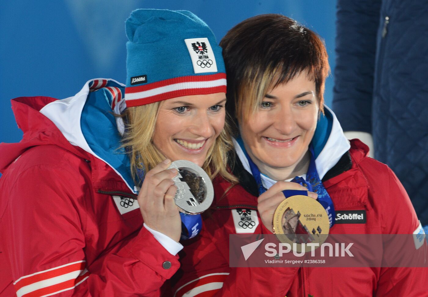 2014 Winter Olympics. Medal ceremony. Day Fifteen