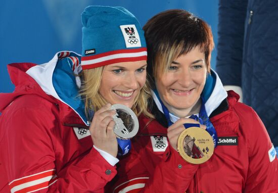 2014 Winter Olympics. Medal ceremony. Day Fifteen