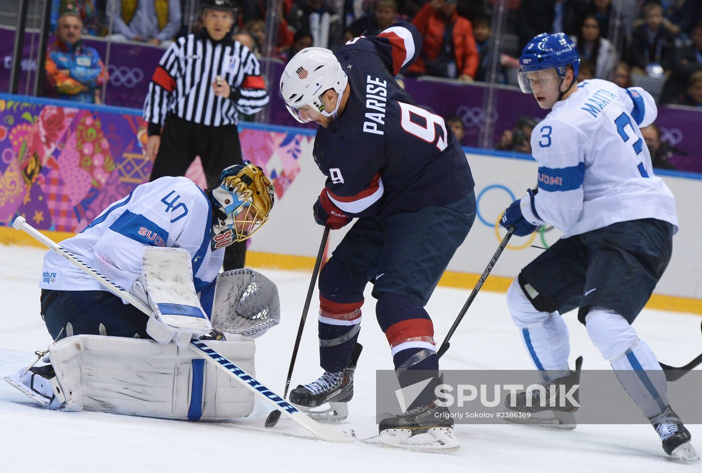 2014 Winter Olympics. Ice hockey. Men. Bronze medal match