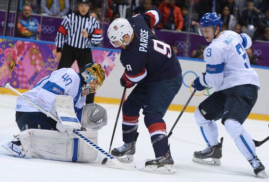 2014 Winter Olympics. Ice hockey. Men. Bronze medal match