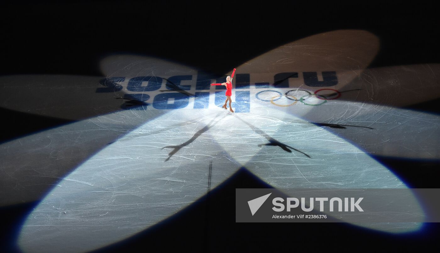 2014 Winter Olympics. Figure skating. Gala exhibition