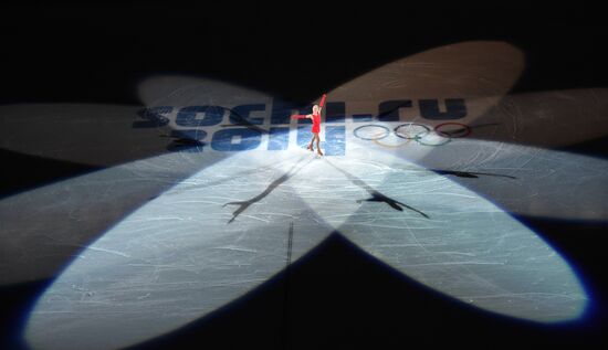 2014 Winter Olympics. Figure skating. Gala exhibition