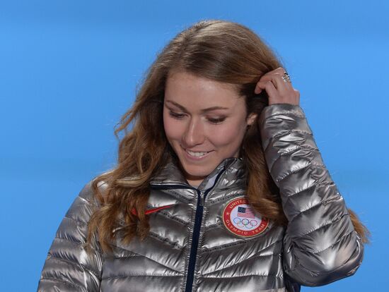 2014 Winter Olympics. Medal ceremony. Day Fifteen