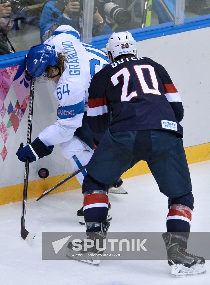 2014 Winter Olympics. Ice hockey. Men. Bronze medal match