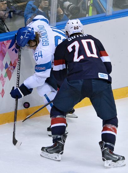 2014 Winter Olympics. Ice hockey. Men. Bronze medal match
