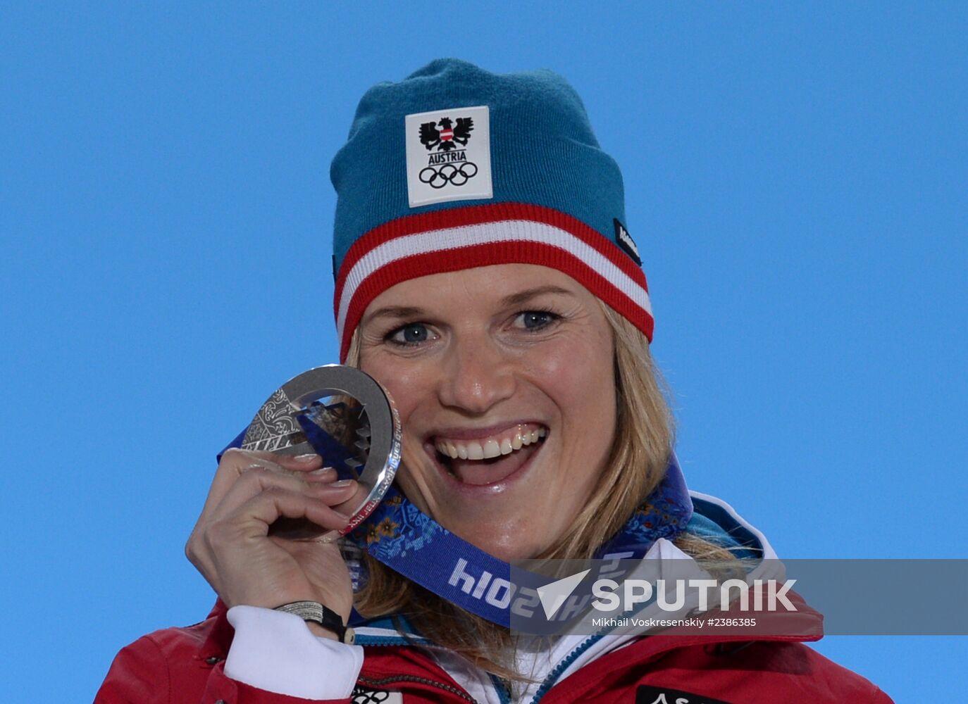 2014 Winter Olympics. Medal ceremony. Day Fifteen