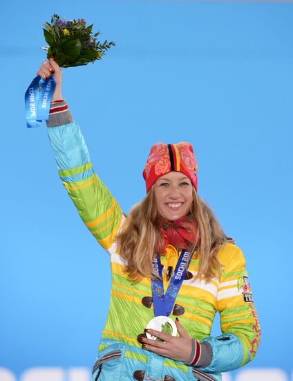 2014 Winter Olympics. Medal ceremony. Day Fifteen