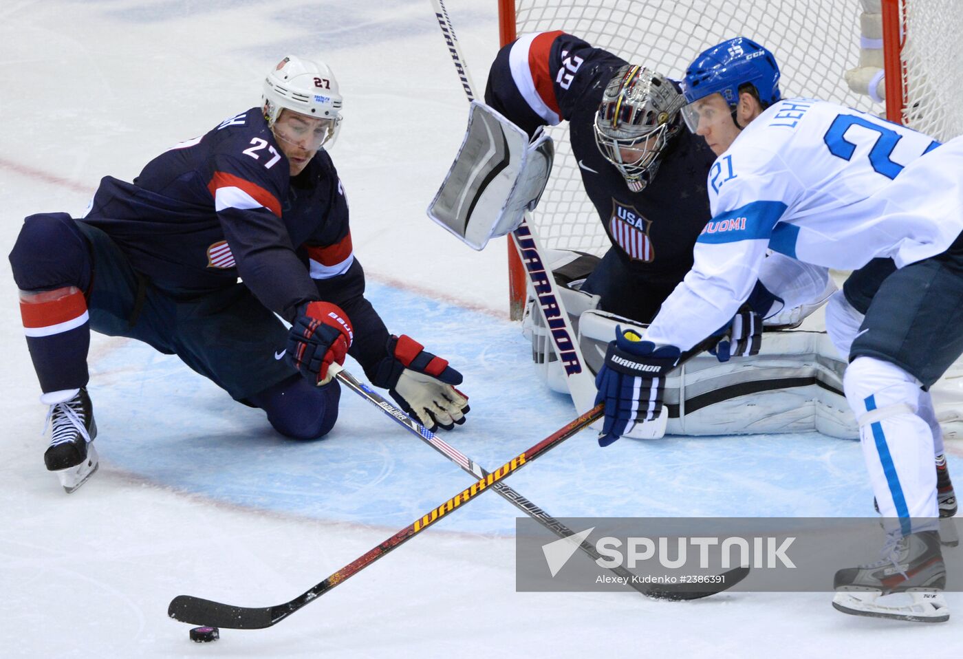 2014 Winter Olympics. Ice hockey. Men. Bronze medal match