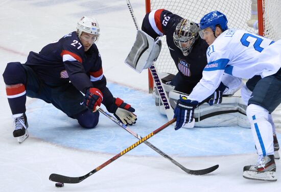 2014 Winter Olympics. Ice hockey. Men. Bronze medal match