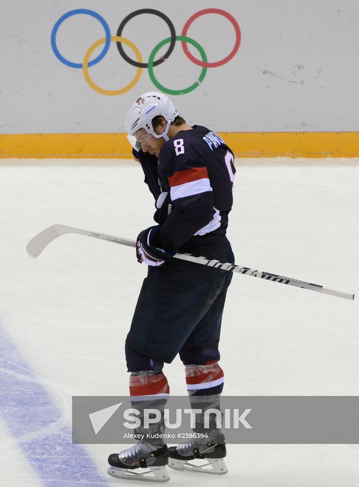 2014 Winter Olympics. Ice hockey. Men. Bronze medal match