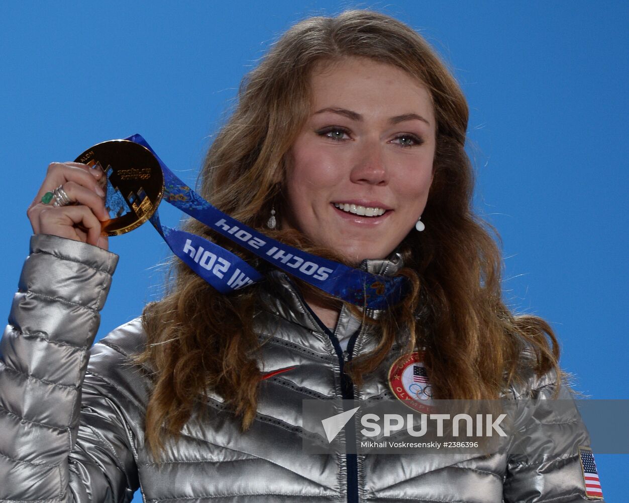 2014 Winter Olympics. Medal ceremony. Day Fifteen