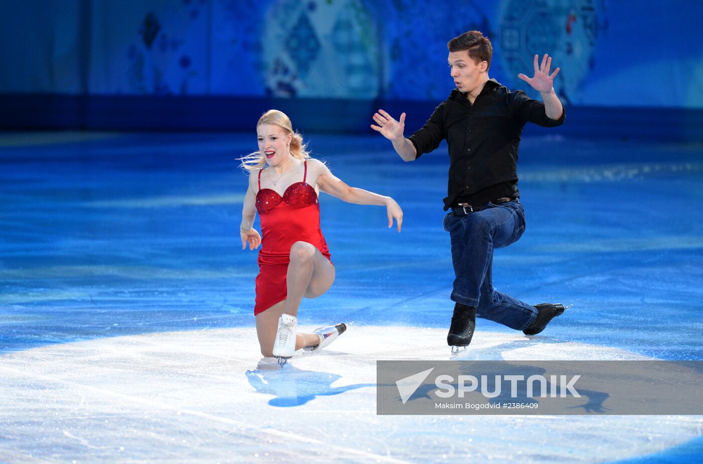 2014 Winter Olympics. Figure skating. Gala exhibition