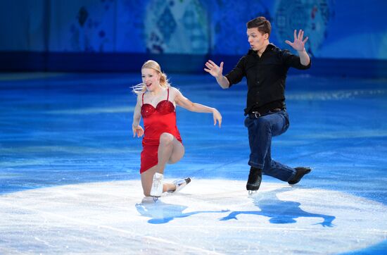 2014 Winter Olympics. Figure skating. Gala exhibition