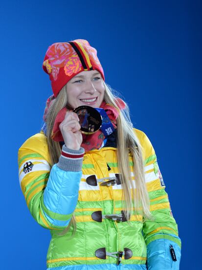 2014 Winter Olympics. Medal ceremony. Day Fifteen