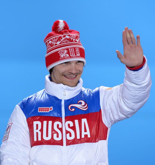 2014 Winter Olympics. Medal ceremony. Day Fifteen