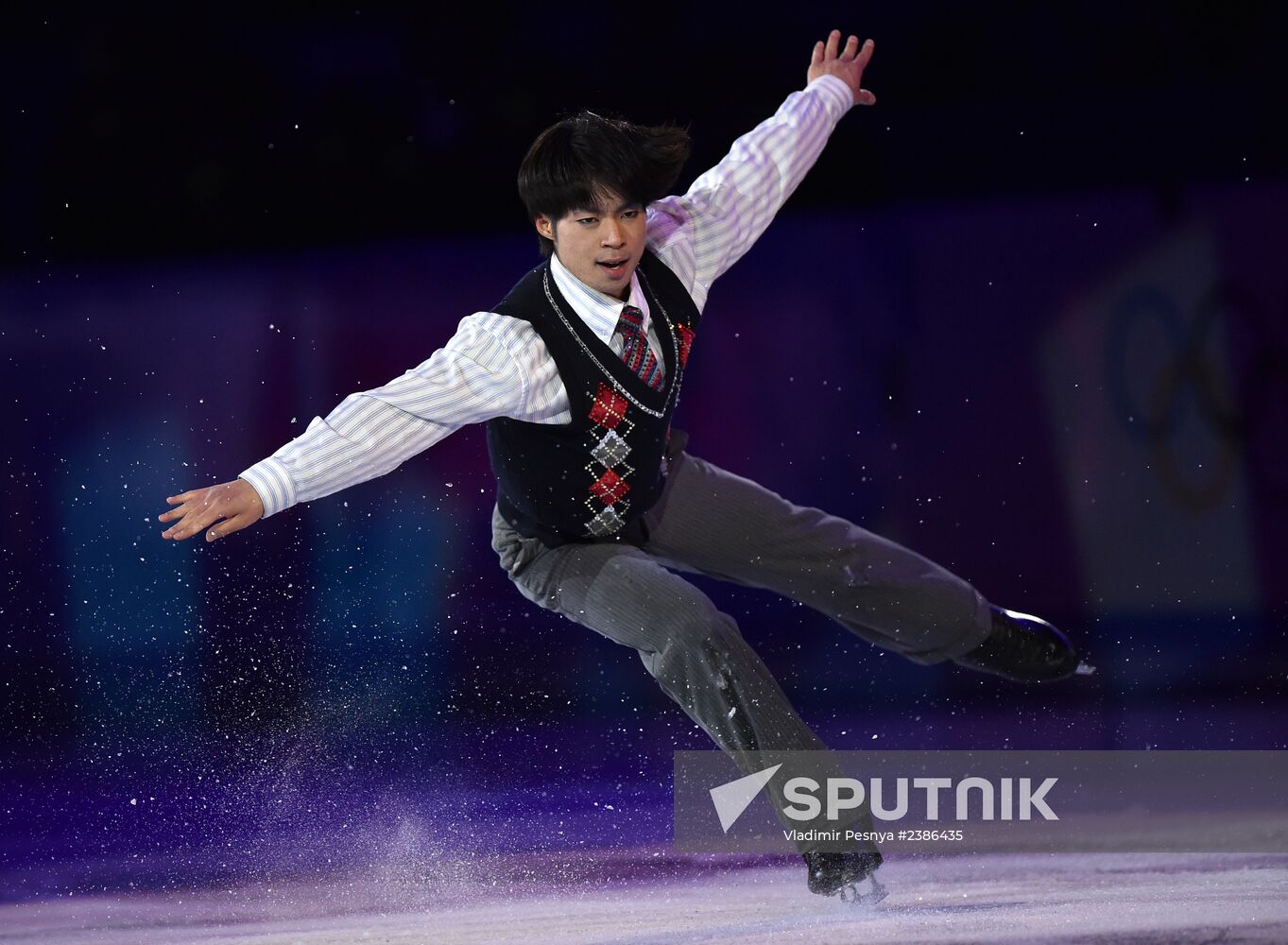 2014 Winter Olympics. Figure skating. Gala exhibition