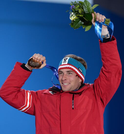 2014 Winter Olympics. Medal ceremony. Day Fifteen