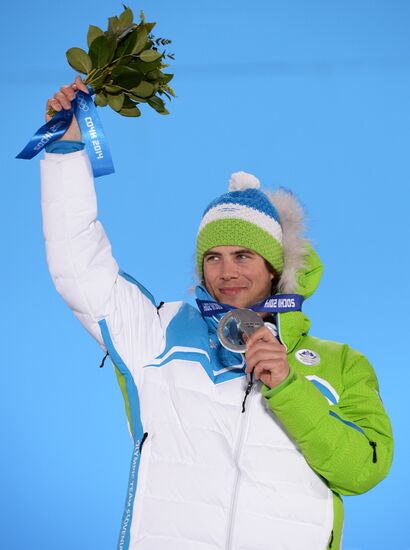 2014 Winter Olympics. Medal ceremony. Day Fifteen