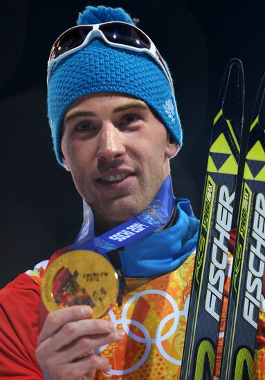 2014 Winter Olympics. Biathlon. Men. Relay