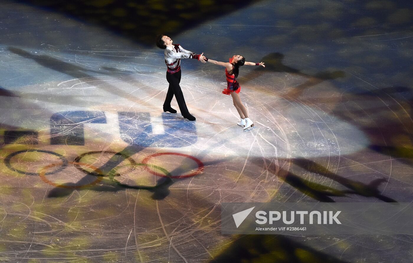 2014 Winter Olympics. Figure skating. Gala exhibition